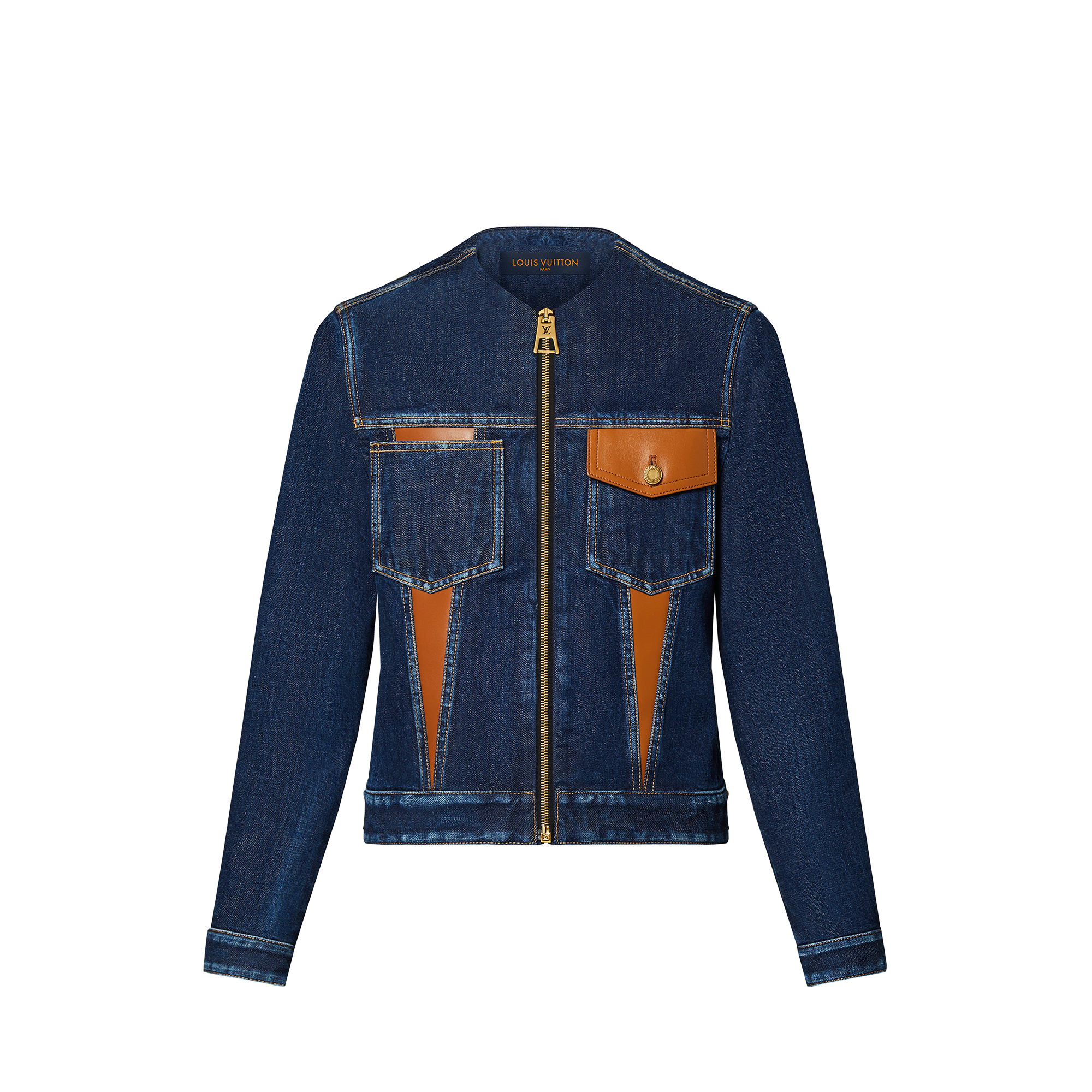 Veste en best sale jean louis vuitton